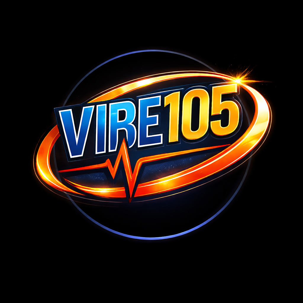 Vibe 105 — Logged In, Turned Up. Vibe 105 logo — Digital Culture Radio